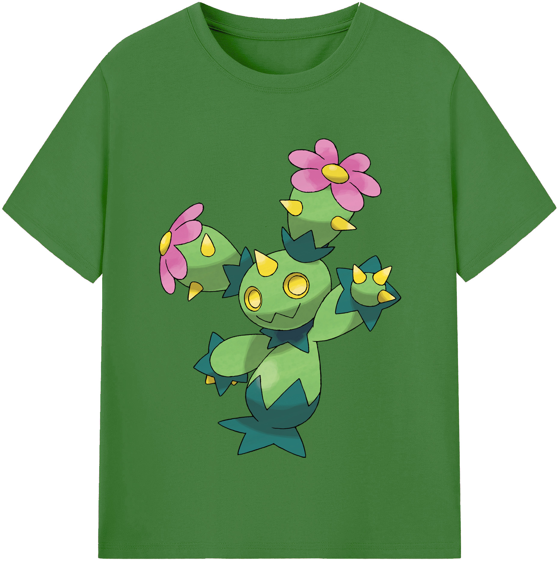 （画像用） ポケットモンスター Pokémon レディースカジュアルプリントTシャツ（綿100％）